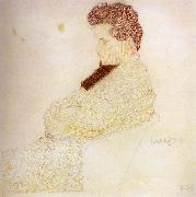 Portrait of the composer Lowenstein Egon Schiele